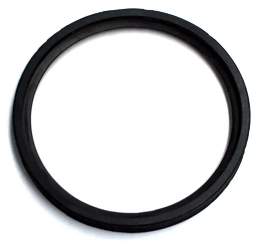 Schwarze Dichtung in Ringform, geeignet für Anwendungen von Daikin, wie beispielsweise Heizsysteme oder Klimaanlagen.